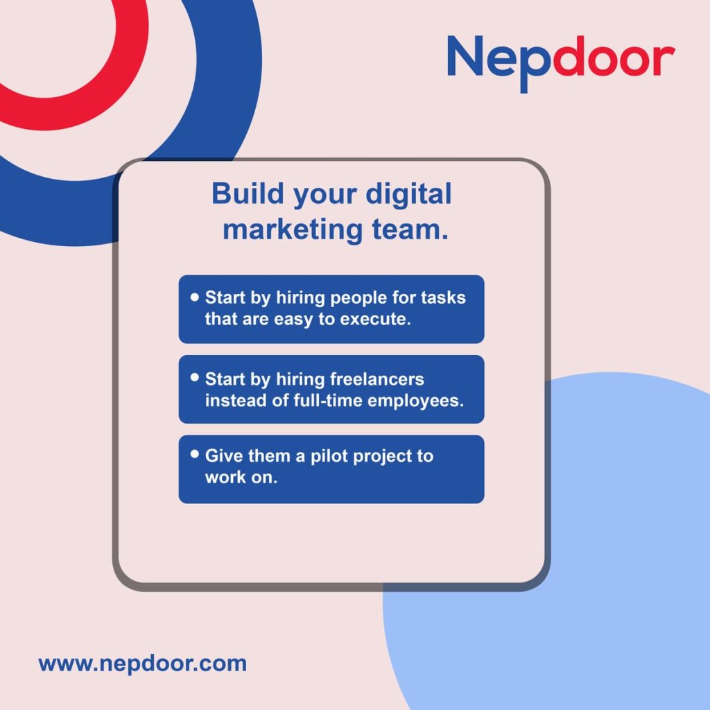Build Your Digital Marketing Team-Nepdoor
