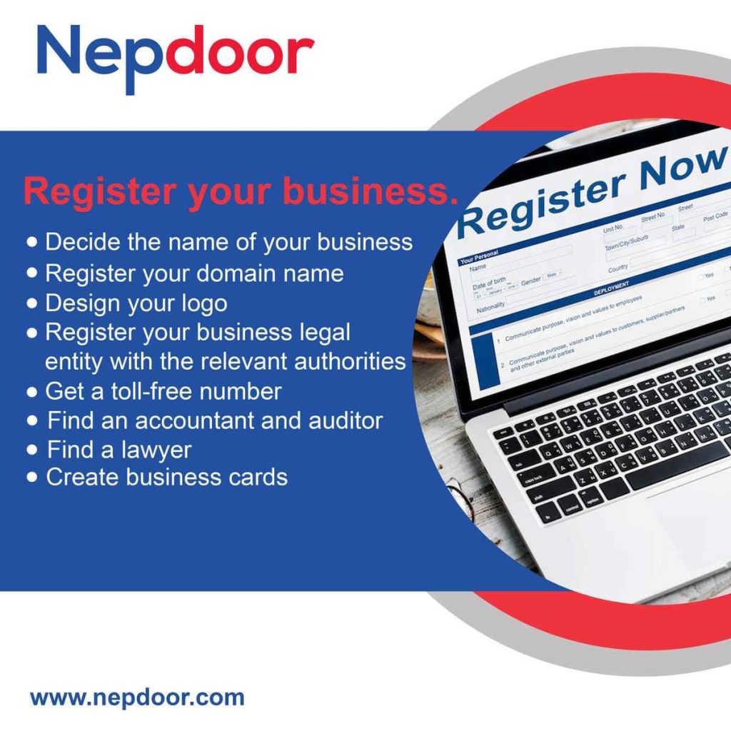 Register Your Business-Nepdoor