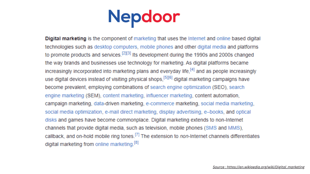 Internal Linking in on Page SEO - Nepdoor
