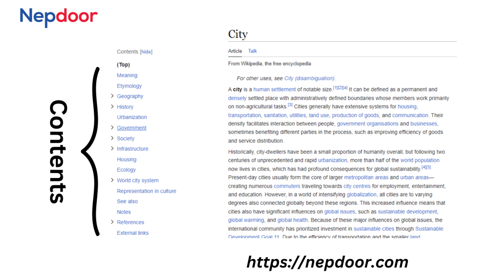 Wikipedia Contents-Nepdoor_