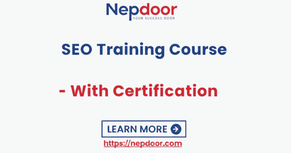 SEO Training Course in Kathmandu